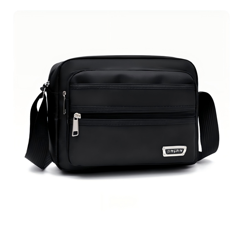 Structured Handbag Work - 防水メンズショルダーバッグ 多機能 ビジネス 旅行 レジャー クロスボディ