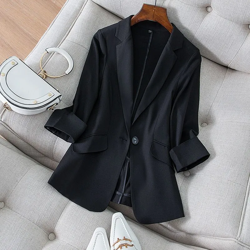女性用スリムダイヤモンドスーツ,オフィスウェア,仕事用ジャケ - Women Formal Wear For Plus Size のレビューと価格