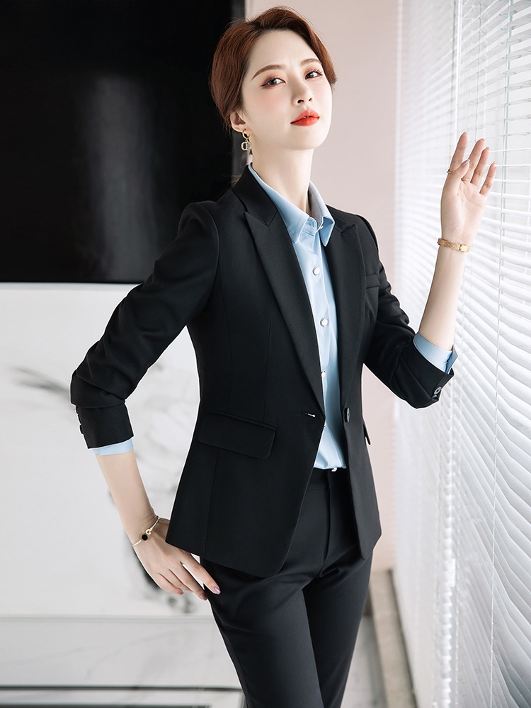 グレースーツセット 女性用 春秋 ハイエンド ホテルマネージ - Women Formal Wear For Interview のレビューと価格