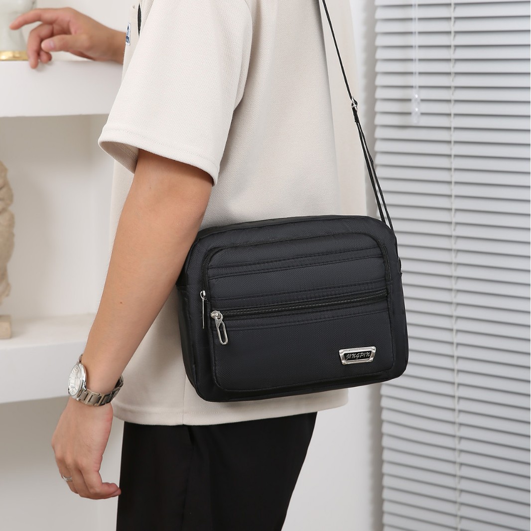 防水メンズショルダーバッグ 多機能 ビジネス 旅行 レジャー - Structured Handbag Work のレビューと価格