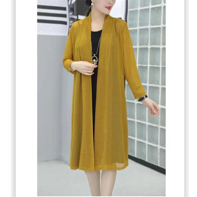 夏に中高年女性向けの高級な新しいメッシュショールをスカート、 - Elderly Women Formal Wear のレビューと価格