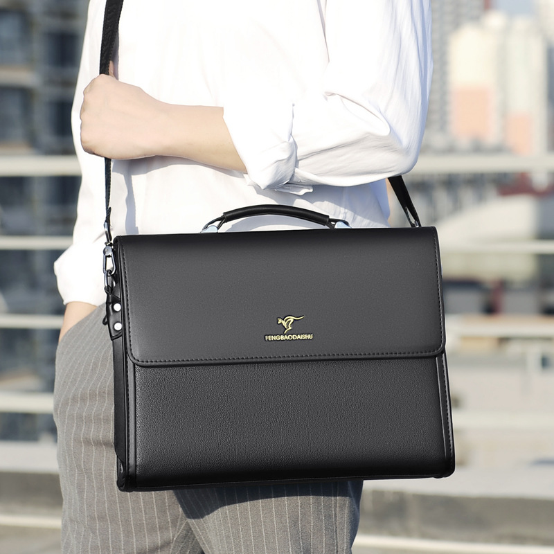 革高級ブリーフケース男性デザイナー仕事ビジネストートボルサス - Structured Handbag Work のレビューと価格