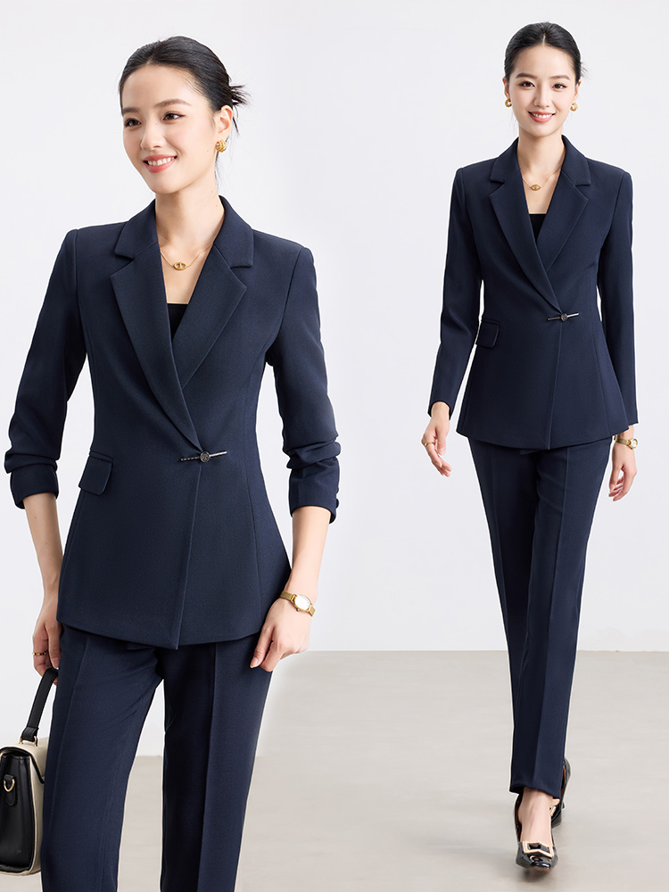 女性用ブラックプロフェッショナルスーツセット 秋物 ハイエン - Women Formal Wear Store のレビューと価格