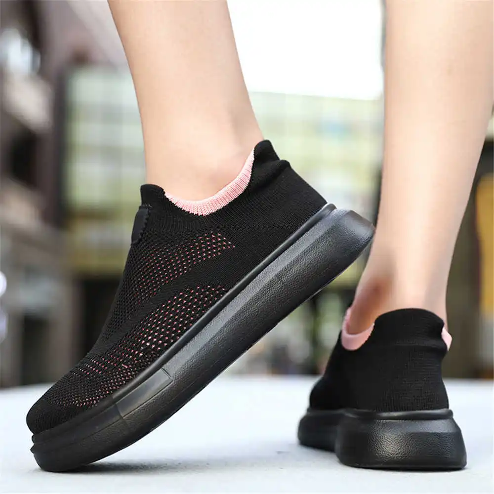 女性用厚底ストッキングスニーカー,茶色の靴,スケートボード, - Formal Women Daily Wear Shoes のレビューと価格
